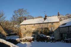 Orchard Farm in the snow
