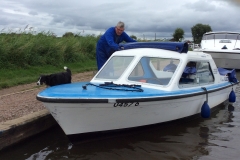 The day cruiser we hired at Potter Heigham