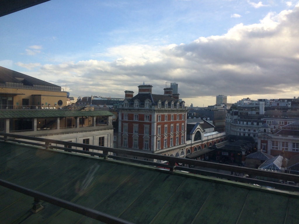 A View from the top of the Royal Opera House