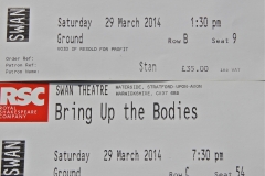 Wolf Hall and Bring Up the Bodies tickets