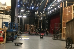 Behind stage - all the props
