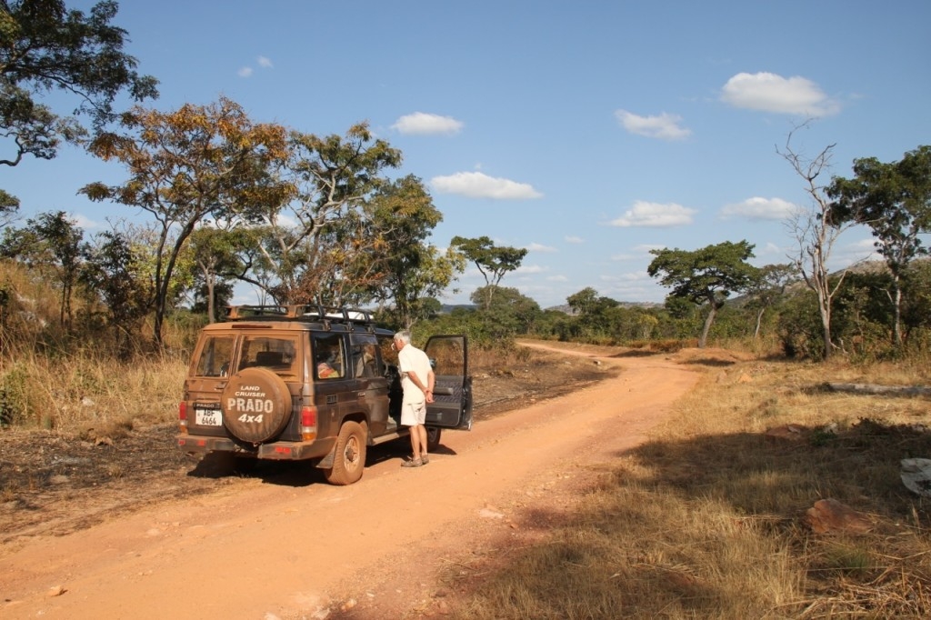 Tink and Jen, on our 4-hour drive from Kasama to Shiwa