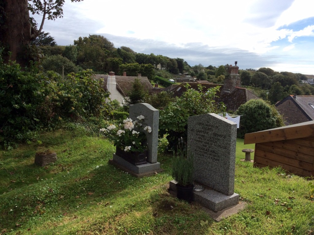 Our parents' (Douglas and Rachel Hall) grave