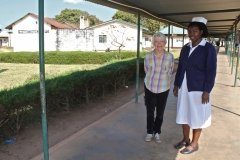 A nurse at Kasama Hospital