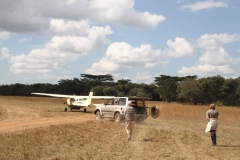The airstrip at Shiwa N\'Gandu