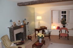 The sitting room at Hall Gates