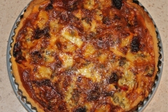 Membrillo and Stilton Quiche