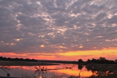 Sunset over the Luangwa River