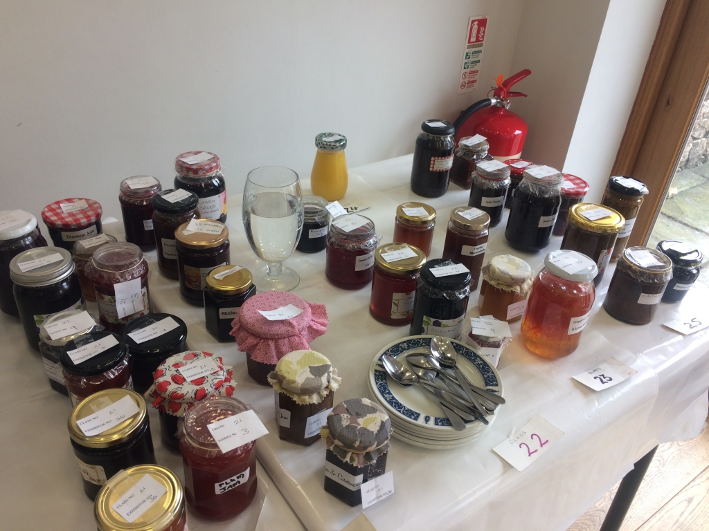 Judging the Jams and Jellies Section