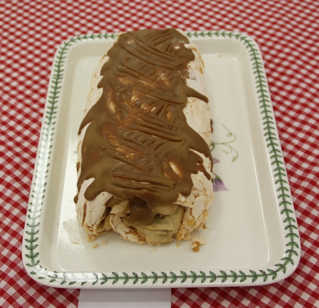 The Finished Roulade - 1st Prize!