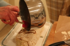Inefficient decorating of the roulade