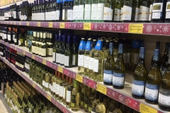 A choice of wines...
