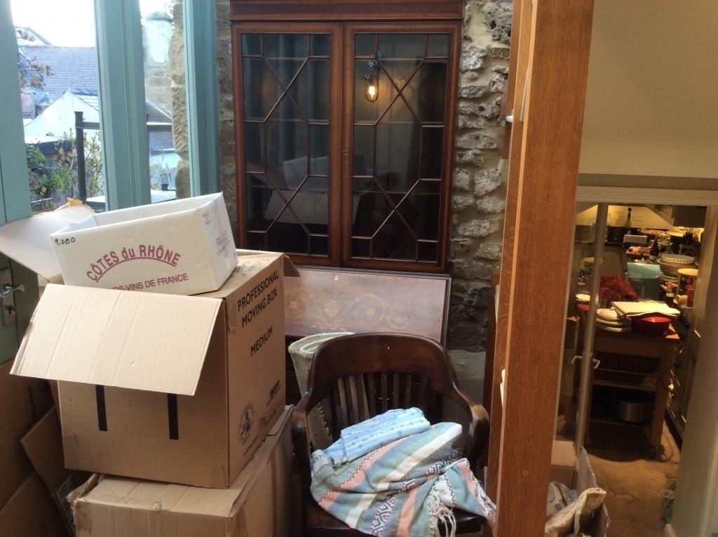The front door