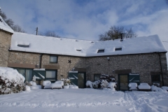 A snowy Orchard Farm