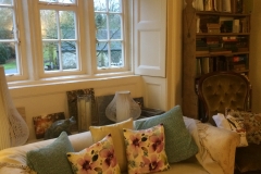 Hall Gates: sitting room window