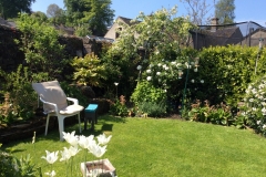 My desk in the garden