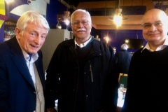 John and two of his ex-pupils