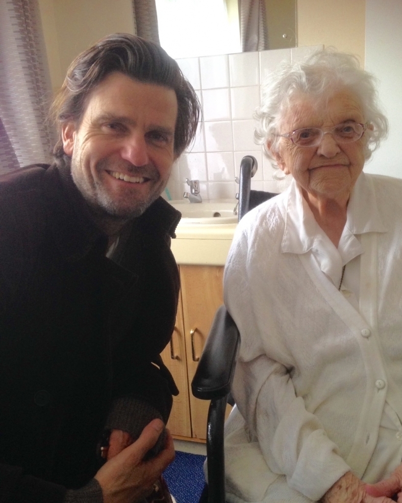 Alice Mason with Tim Cragg