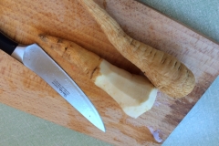 Old aged parsnips