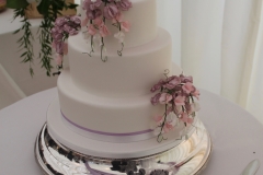 Nicola and Chris\'s wedding cake