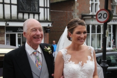 Proud father David and daughter Nicola