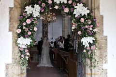 St Dunstan's was beautifully decorated