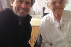 Alice Mason with Tim Cragg