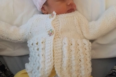 Nell in 'proper' clothes