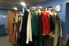 Rows of costumes