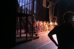 Waiting for the curtain call