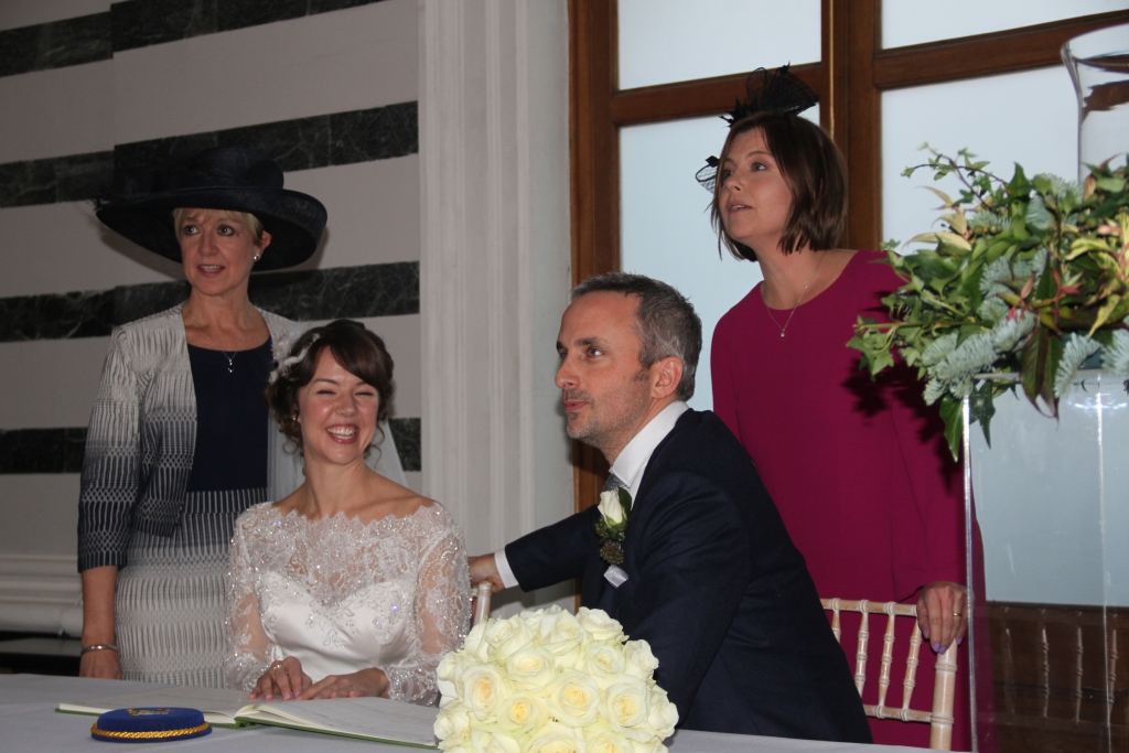 Signing the Register