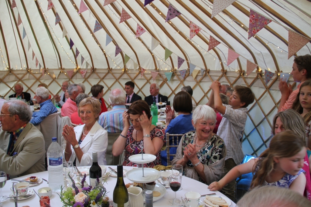 Golden Wedding Tea Party