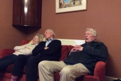 Funny I was the only one awake?