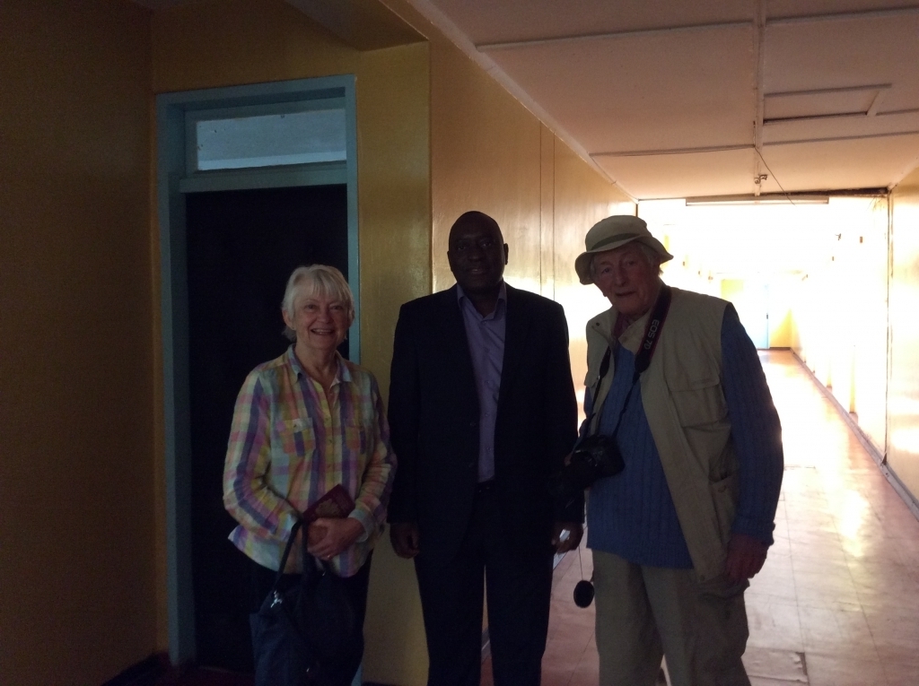 The Director of Kasama Hospital with J and MF-S